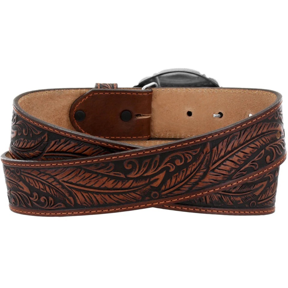 Tony Lama Tooled Belt 34